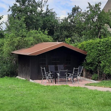 Ferienwohnung Kopold "Im Alten Schulhaus" Pottmes Exterior foto